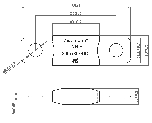 Κεραμικές θρυαλλίδες χαμηλής τάσης DC32V ανεφοδιασμού ενεργειακής αποθήκευσης της Κίνας System Fuse Company