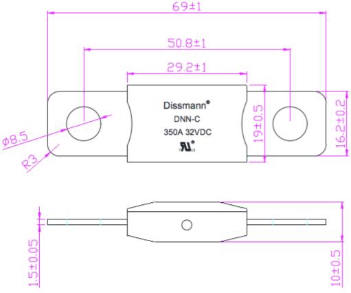 DC80V Dissmann η αυτοκίνητη θρυαλλίδα βουλωμάτων θρυαλλίδων μέση επίπεδη αμπάρωσε την κεραμική θρυαλλίδα που κατασκευάστηκε στην Κίνα