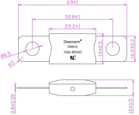 DC80V Dissmann η αυτοκίνητη θρυαλλίδα βουλωμάτων θρυαλλίδων μέση επίπεδη αμπάρωσε την κεραμική θρυαλλίδα που κατασκευάστηκε στην Κίνα