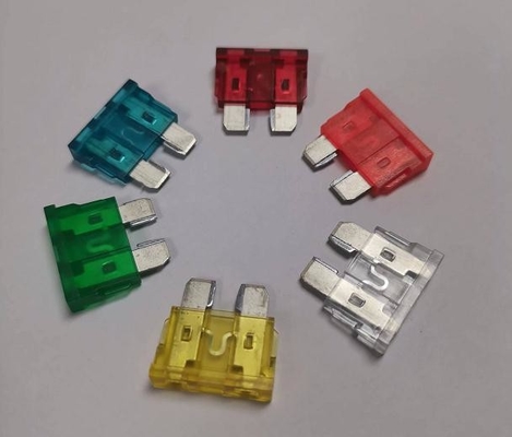 Ασφάλειες ταχείας δράσης DC32V 25A Clear Automotive Blade Conform to UL248