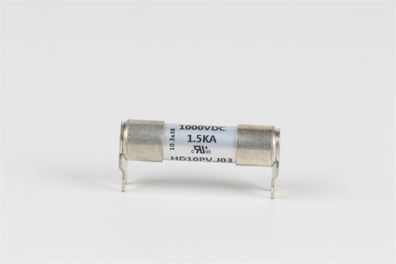 Υψηλή σπάζοντας θρυαλλίδα 10x38mm, κεραμική θρυαλλίδα UL Dissmann ικανότητας δύο καρφιτσών επικυρωμένη