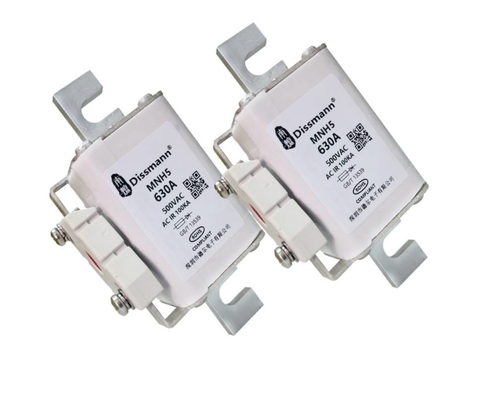 UL248-13 εκτιμημένο 630A ρεύμα θρυαλλίδων τύπων HRC NH για το γραφείο παροχής ηλεκτρικού ρεύματος